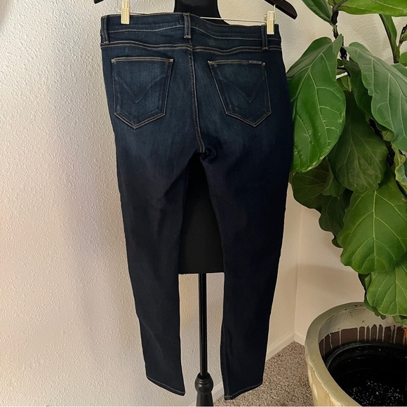 Hudson Jeans Women’s Krista Ankle Skinny Denim Dark Blue Jeans Pants Size 29 - Picture 15 of 16